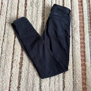 Topshop Dark Blue Skinny Jeans